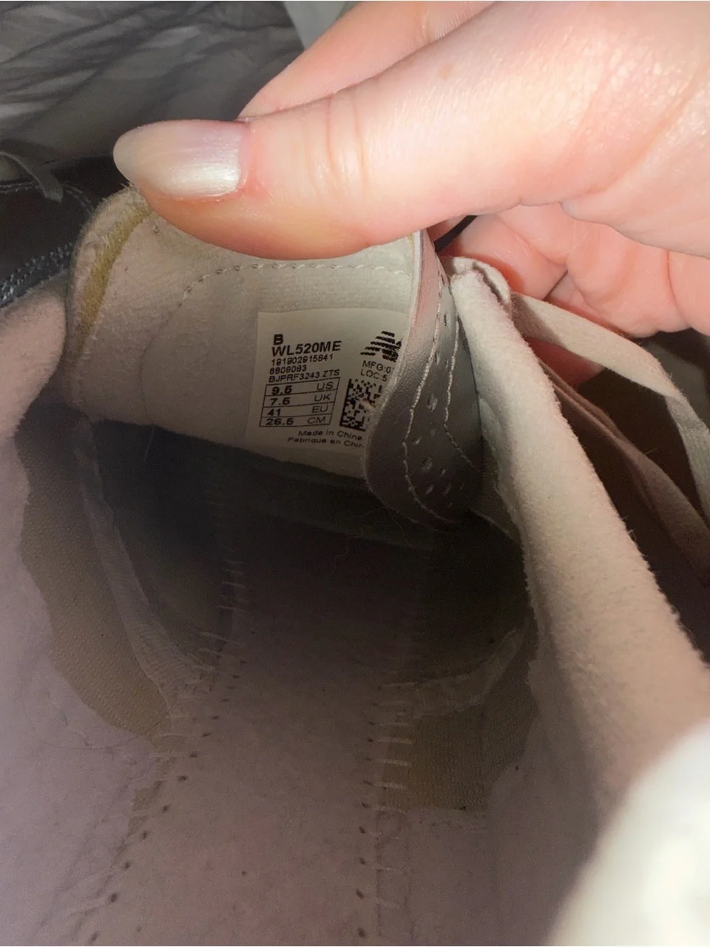 New Balance Silver Metallic Platform Sneakers